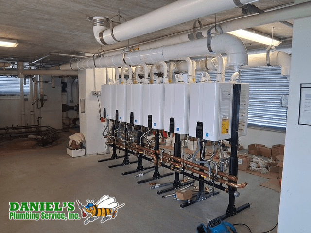 Featured image for post: Vue Condominium gets a cutting edge tankless water heater